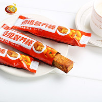 维维营养棒 橙味大豆蛋白能量棒代餐饱腹饼干户外健身零食嚼益嚼12支/盒
