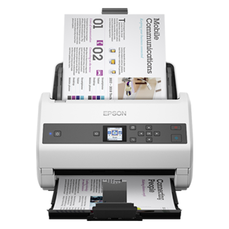 爱普生(EPSON) DS-970 A4馈纸式高速彩色文档扫描仪 双面扫描/85ppm (原厂三年保修)
