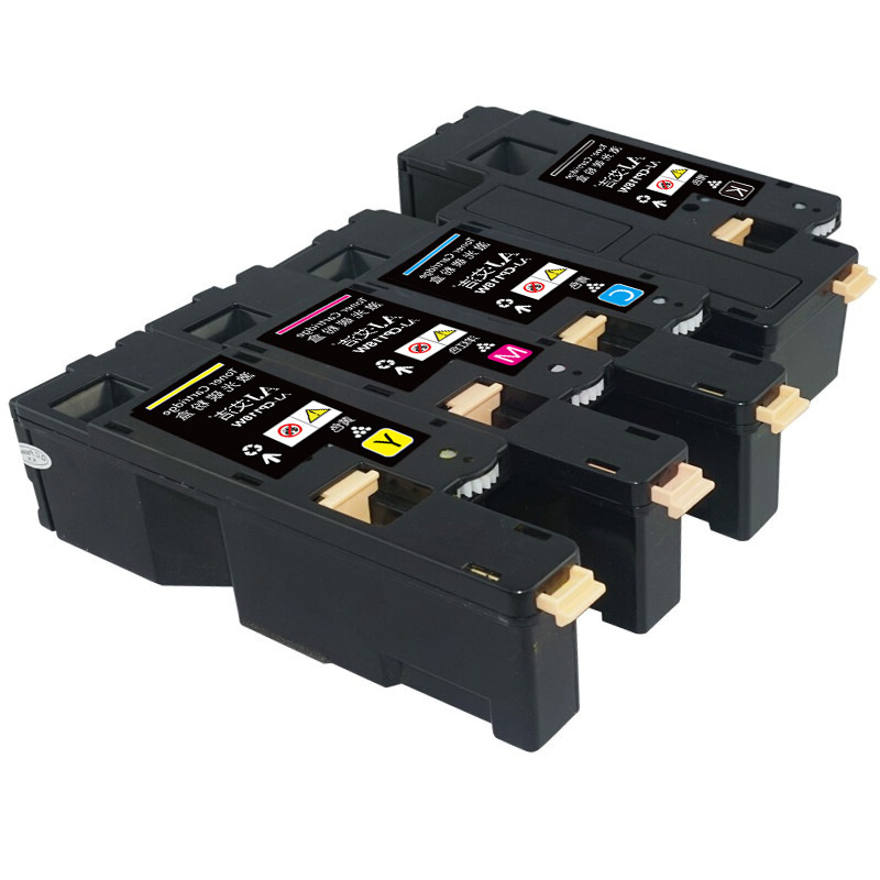 艾洁 CP118W粉盒四色套装 适用富士施乐Fuji Xerox CP119w 118w 228w CM118w
