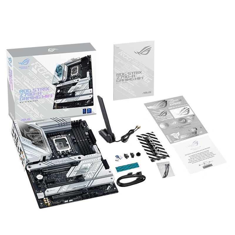 华硕(ASUS)ROG ROG STRIX Z790-A GAMING WIFI吹雪主板支持DDR5+i7-13700KF