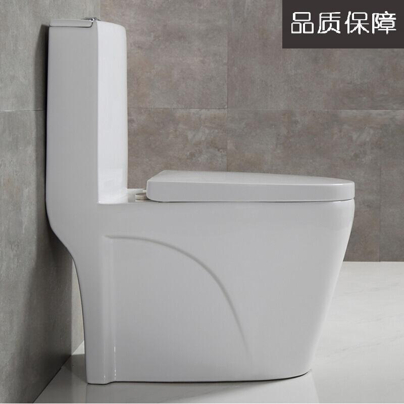 家用抽水马桶卫浴洁具座便器超漩虹吸节水静音坐厕250/350坐便器壹德壹