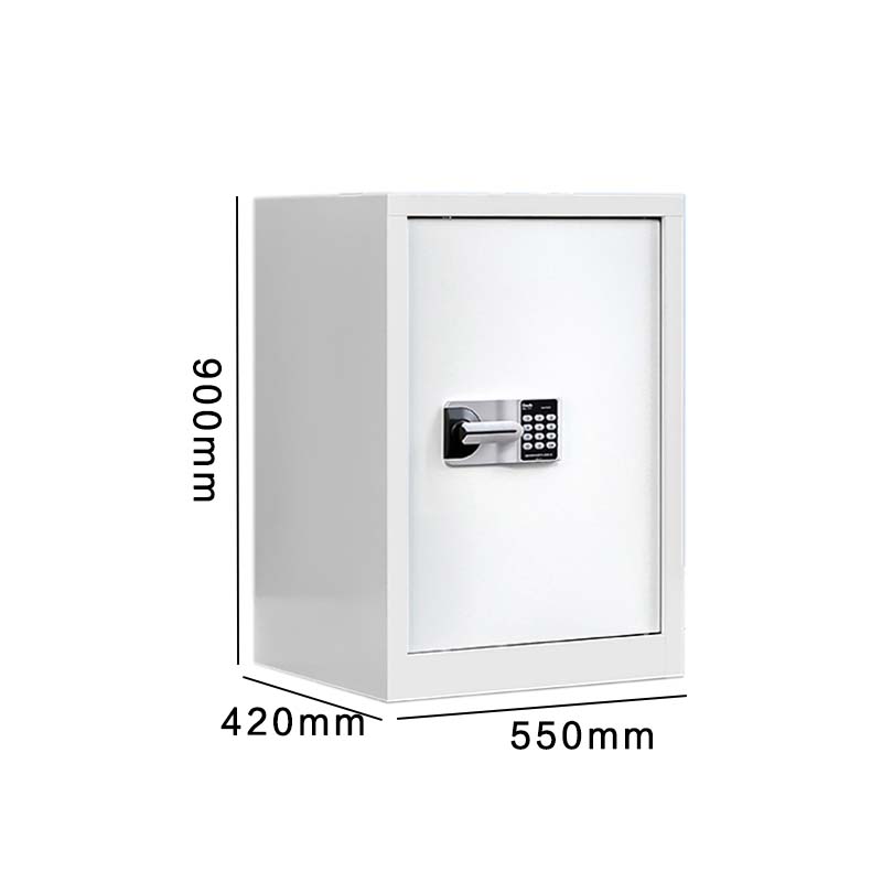 正斌保密柜财务档案柜文件柜办公室资料储物柜保险柜电子密码国保锁单门白色-国保密码锁高清大图