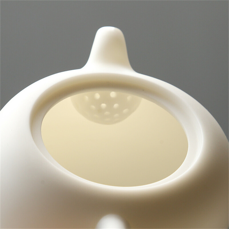 苏氏陶瓷(SUSHI CERAMICS) J0032 如脂瓷圆珠壶 长13cmx高7cm水容量220ml (单位:个)高清大图