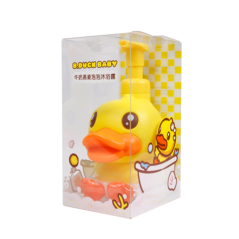 CROCO baby鳄鱼宝宝 B.Duck Baby小黄鸭新生婴儿宝宝牛奶燕麦泡泡沐浴露300g滋养柔润