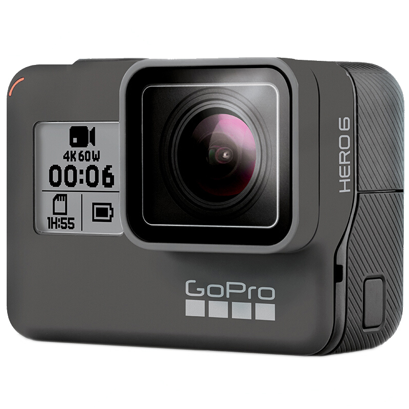 GoPro HERO 6 Black运动摄像机 ( 含家庭户外旅行通用版配件套包) 4K视频 裸机10米防水高清大图