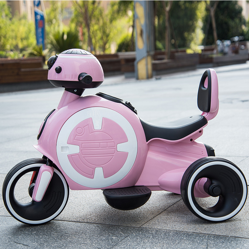 儿童电动摩托车玩具车可坐人宝宝小男孩子女三轮车充电瓶汽车童车