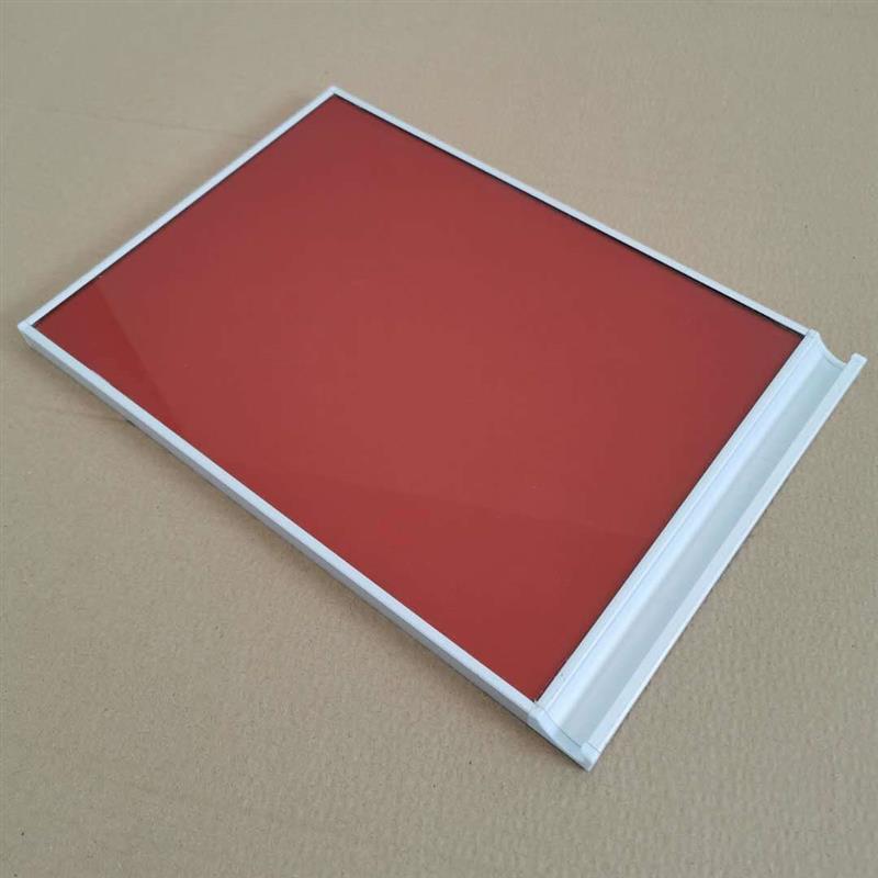 定制橱柜门定做整体厨房厨门金刚门订做钢门定制钢化玻璃隐形晶011