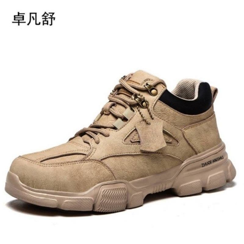 卓凡舒 633劳保鞋 卡其色 双图片