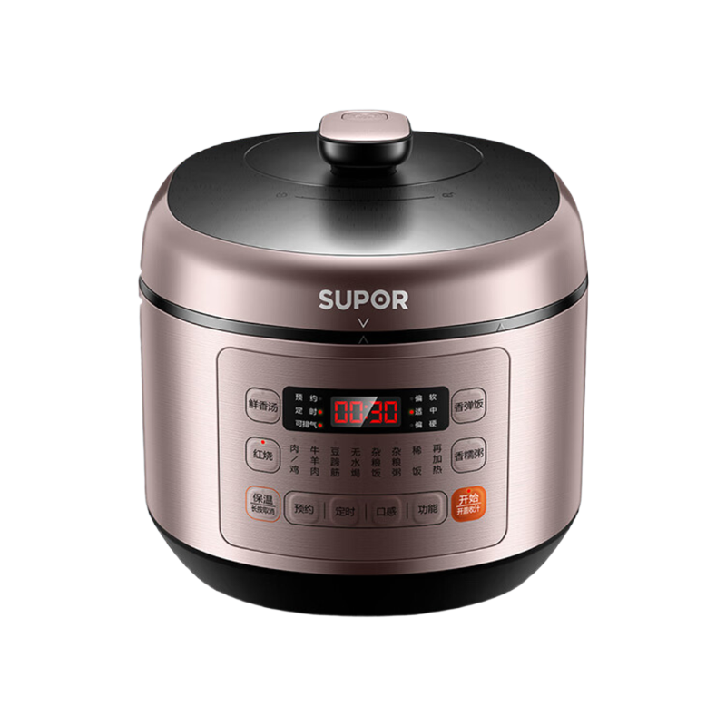 苏泊尔(SUPOR)电压力锅 智能球釜环流大沸腾家用5升大容量可预约蒸煮饭煲 6-8人 SY-50FC03Q