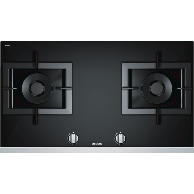 西门子ER77N237MP嵌入式双眼天燃气灶具玻璃面板双灶台蒸饭柜高清大图