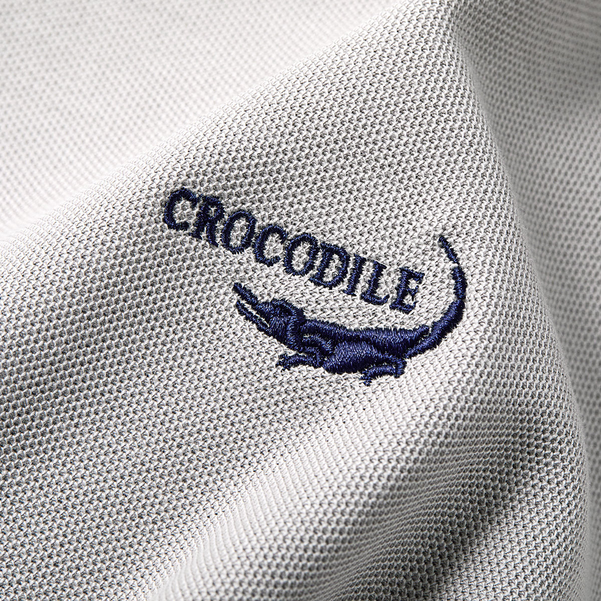 鳄鱼恤CROCODILE 夏柔软短袖POLO衫男翻领刺绣T恤高清大图