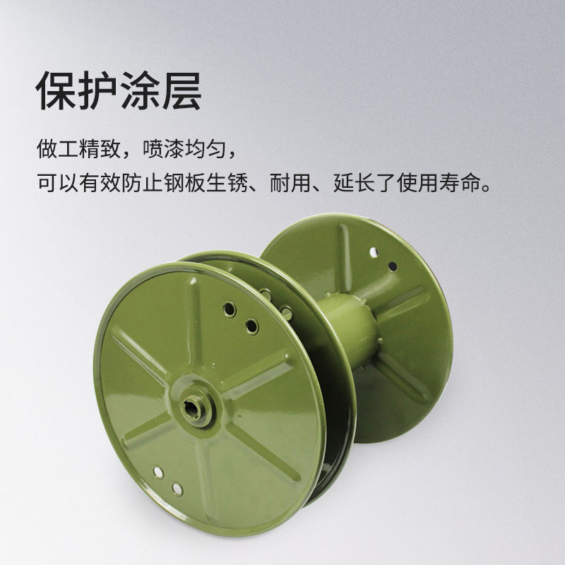 千天(QANTOP)轻型被复线络车盘带付盘 放线盘 络车架配套 单独盘 加付盘款230*230 QT-CCB05