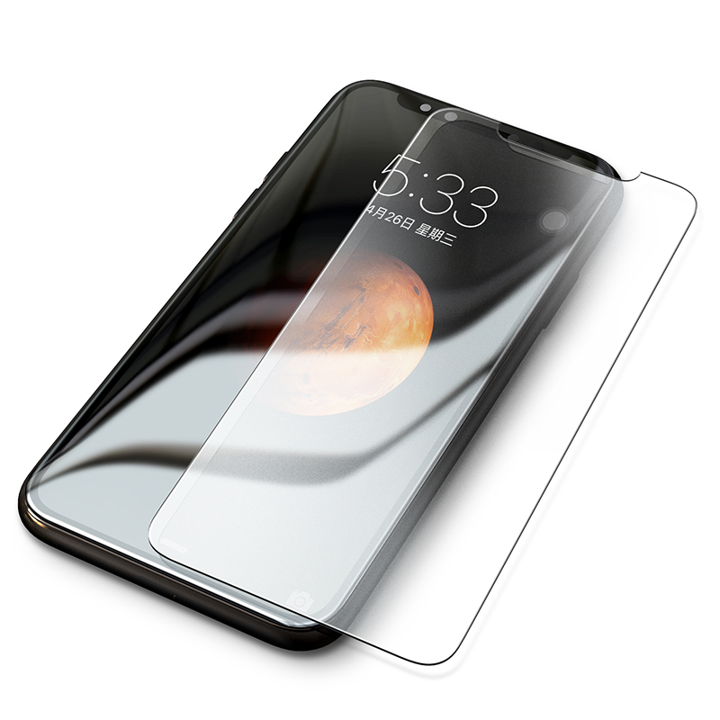 轻万适用苹果11pro钢化膜非全屏高清透明防摔贴膜iphone手机保护膜全玻璃高清大图