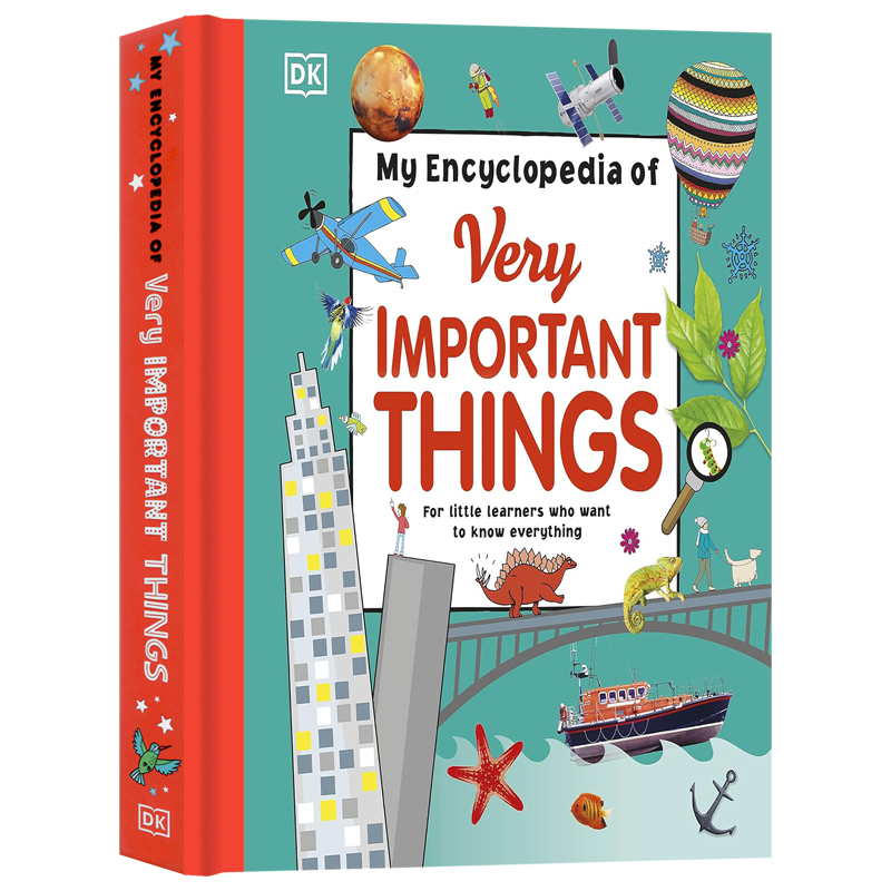 DK 重点小百科人体 [正版]DK出版 那些重要的事 My Encyclopedia of Very Important高清大图