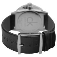 卡尔文·克莱恩/CalvinKlein 手表 ACCENT系列 皮革表带 简约石英男士手表K2Y211C3