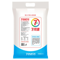 七河源 河套面粉 多用途小麦粉5kg 国产食品 粮油 面粉 小麦粉 中筋粉 烘焙原料 通用