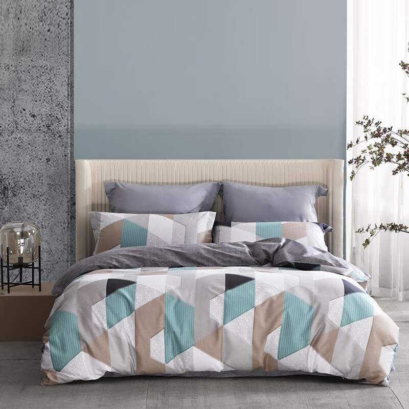 水星家纺 122030 DH戴吉利全棉印花四件套 200*230cm 单位:套