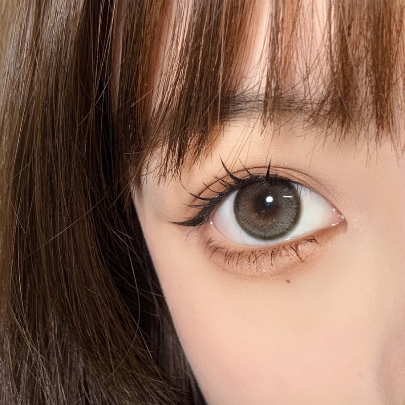 apicaleyes芝麻团美瞳年抛女小直径隐形眼镜年抛2片