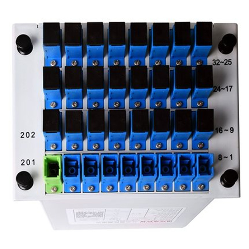 I-NEWGEAR 插卡式光纤分路器光纤分光器SC 1*32