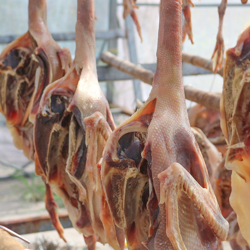 赛卡伊 溧阳周城咸鹅农家散养鹅腌制风干鹅腊鹅安徽