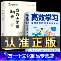 【友一个正版】全2册 49天成为小学霸 刘嘉森著 孩子从厌学变爱学 高效培养孩子学习力抗压力 孩子快乐学习解决变