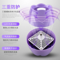 灭蚊灯家用器孕妇婴幼儿室内小型插电式灭蚊 三维工匠 蓝色 1个