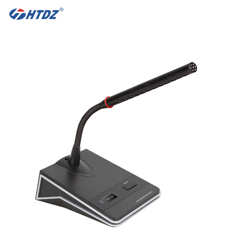 真分集双通道无线会议话筒HT-ES9912高清大图