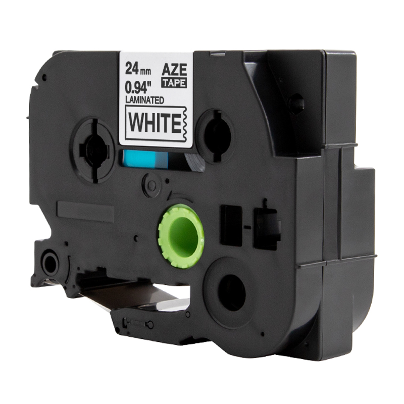 爱墨 AZE-251标签色带白底黑字24mm /个高清大图