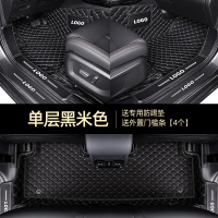 广汽传祺gs4传奇gs3 gs5 gs8 ga4 ga6 埃安s/v全包围汽车脚垫 单层黑米色