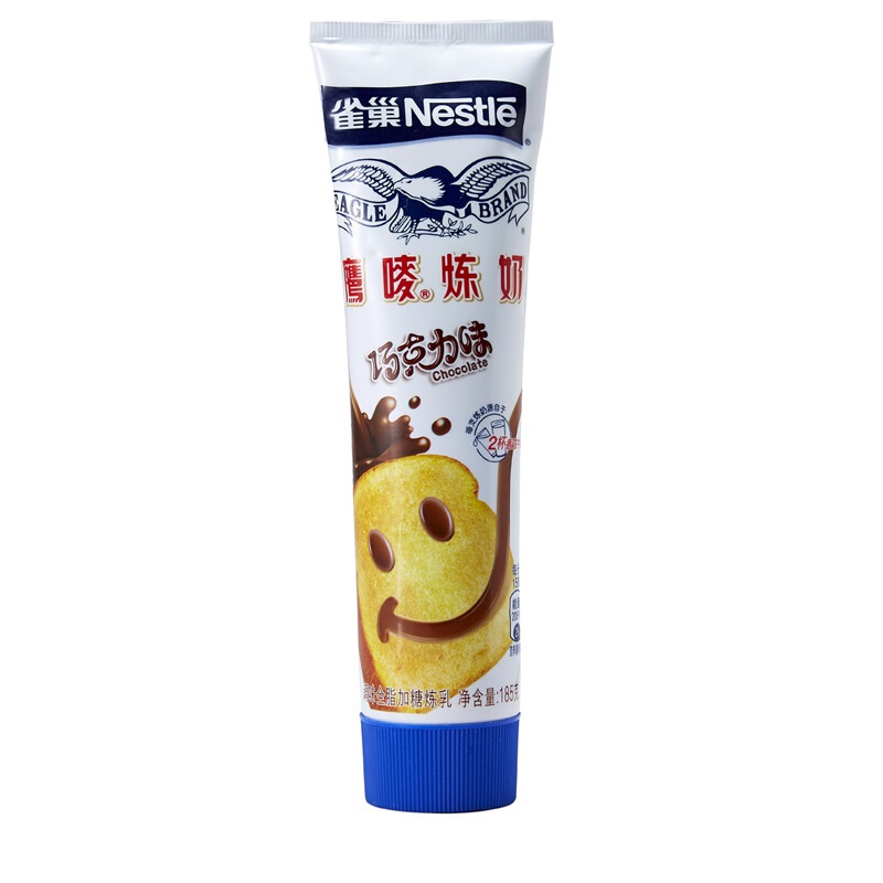 雀巢（Nestle）鹰唛炼奶巧克力支装 185ml/支