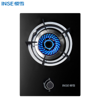 樱雪(INSE) 燃气灶煤气灶 台嵌两用 嵌入式玻璃单灶JZY-Q1213W(B) 液化气