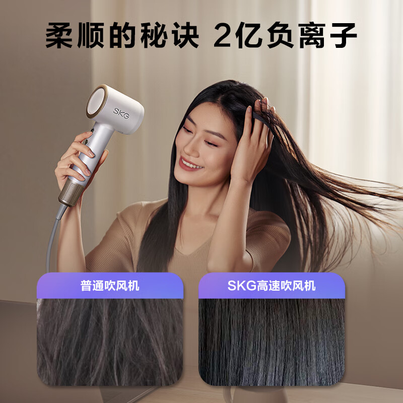 SKG高速吹风机HD3白色高清大图