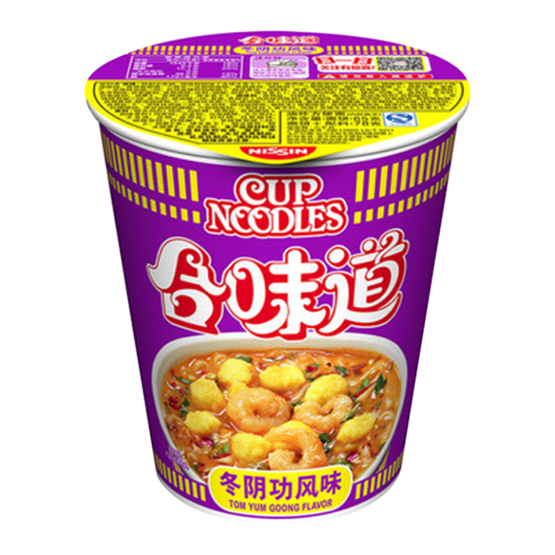 日清合味道冬阴功风味80g方便面
