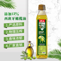逸飞 添加13%初榨橄榄油食用调和油450ml食用油