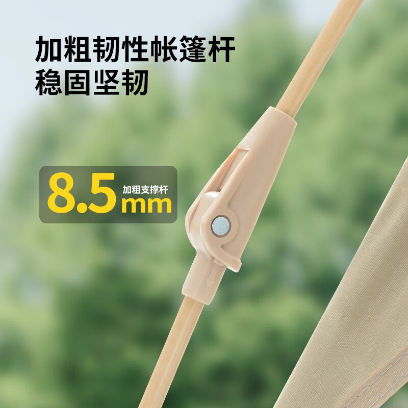 何大屋(Hodtown)传奇小镇三用黑胶帐篷 HDW1517高清大图