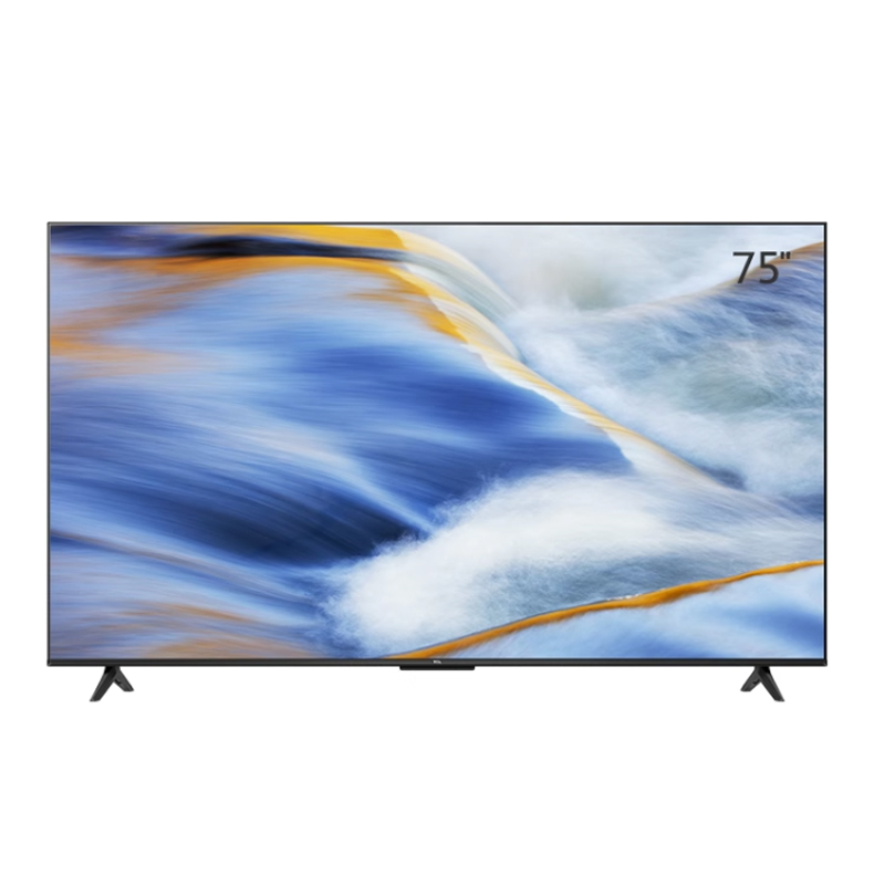 TCL 75G60E 75英寸 2+16GB 全面屏网络液晶电视 黑色