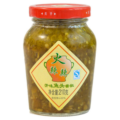 火辣辣 开味酱椒 210G