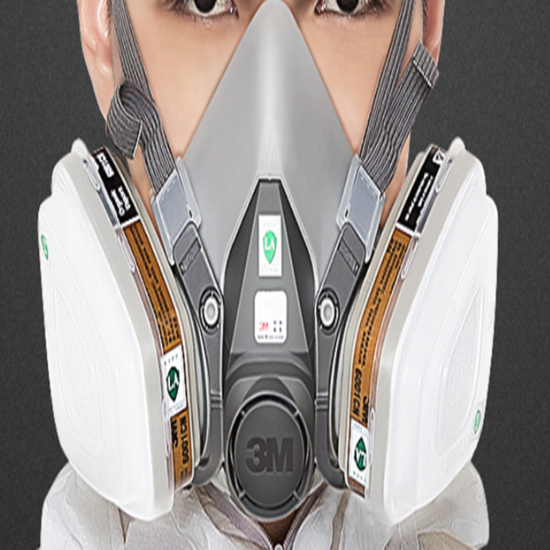 3M 防毒面具 6200+6003防护套装高清大图
