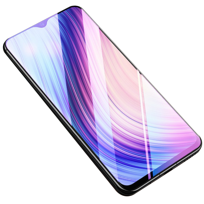 [送手机壳]轻万适用vivo y5s钢化膜全屏抗蓝光防摔贴膜vivo手机保护膜全玻璃高清大图