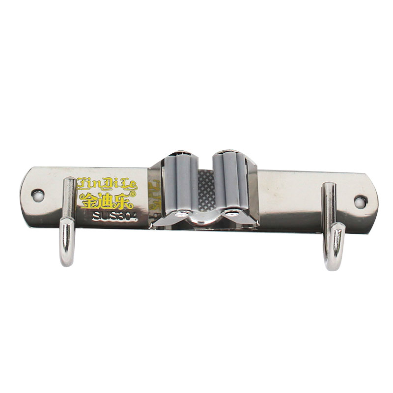 金迪乐厨卫拖把夹壁挂钩固定卡扣高清大图