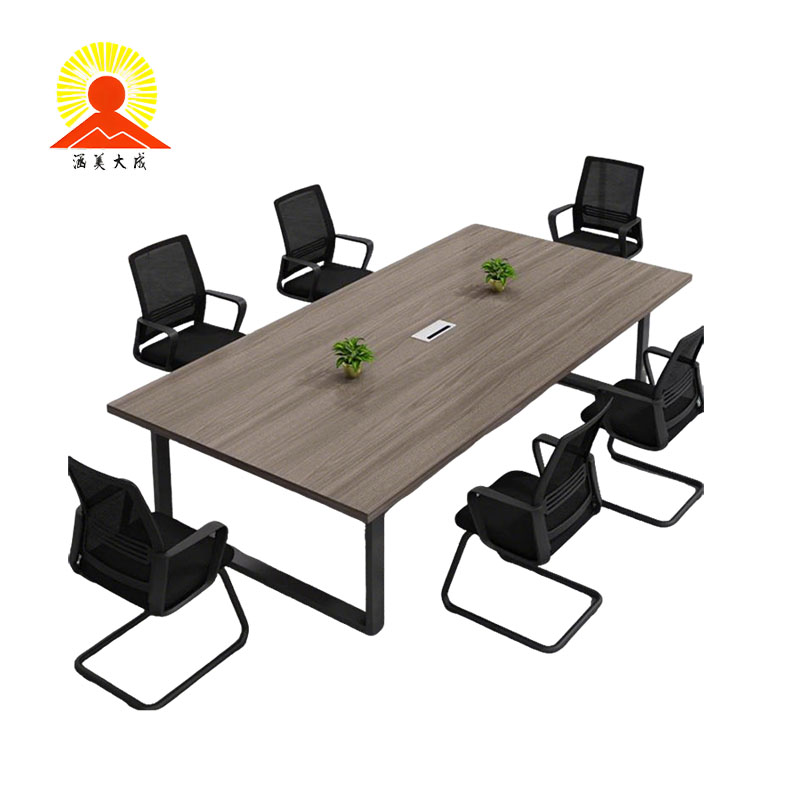 涵美大成 会议桌 3000*800*750mm 张高清大图