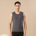 秋冬莱赛尔保暖背心男加绒加厚马甲防寒紧身内衣打底上衣女内搭 XL女（建议110-125斤） 男-深灰