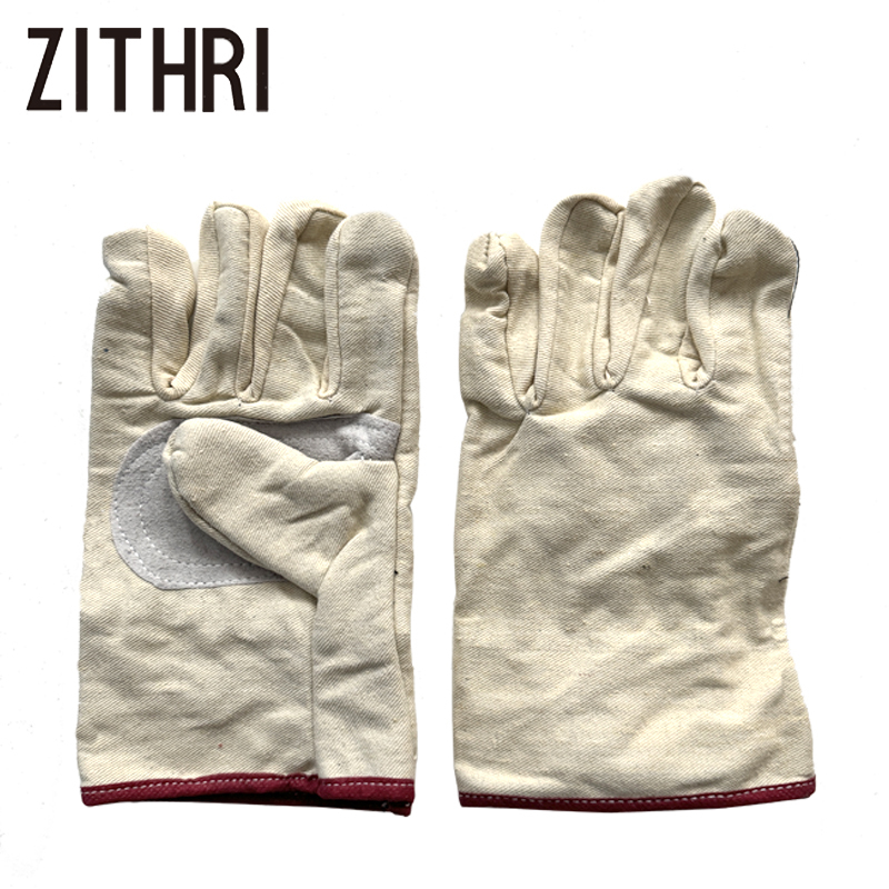 ZITHRI 帆布手套 均码 双