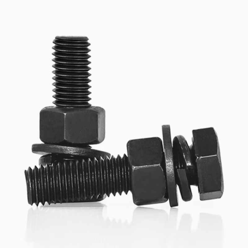 螺栓和螺母; M16*60 强度等级:8.8级;材质:碳钢;标准号:GB/T5783-2016 1个高清大图