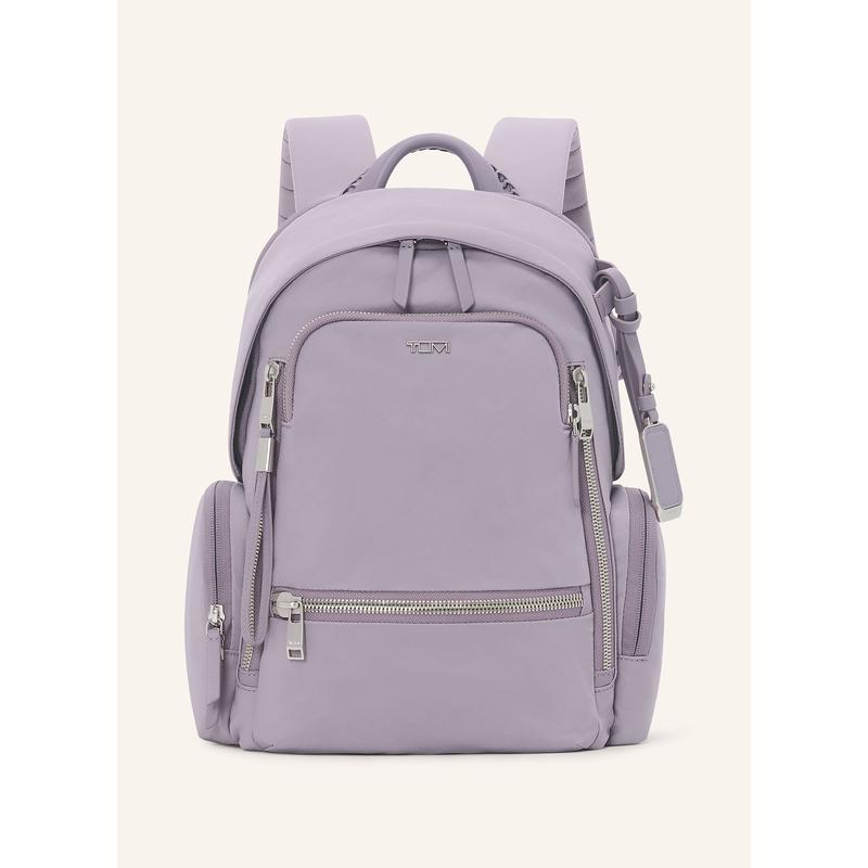 TUMI途明女式尼龙双肩背包 带电脑隔层与防水口袋 休闲时尚出行高清大图