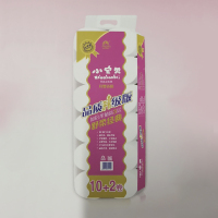 小宝贝(XIAOBAOBEI) 卫生纸生活用纸无芯卷纸10+2卷