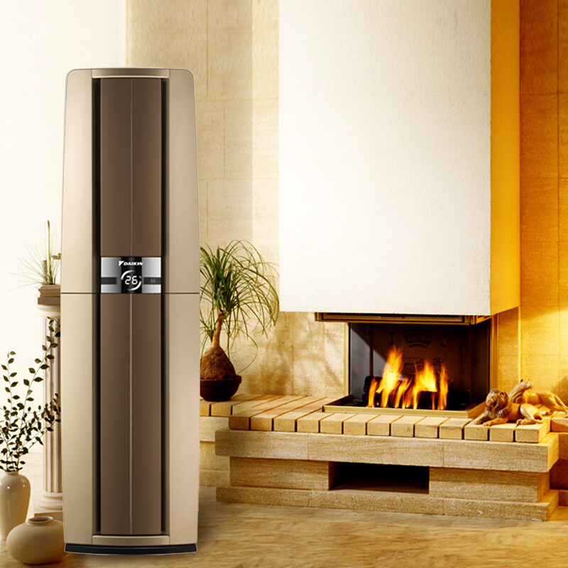 新能效大金daikin空调大3匹一级能效变频家用柜机fvxf172wcn金色