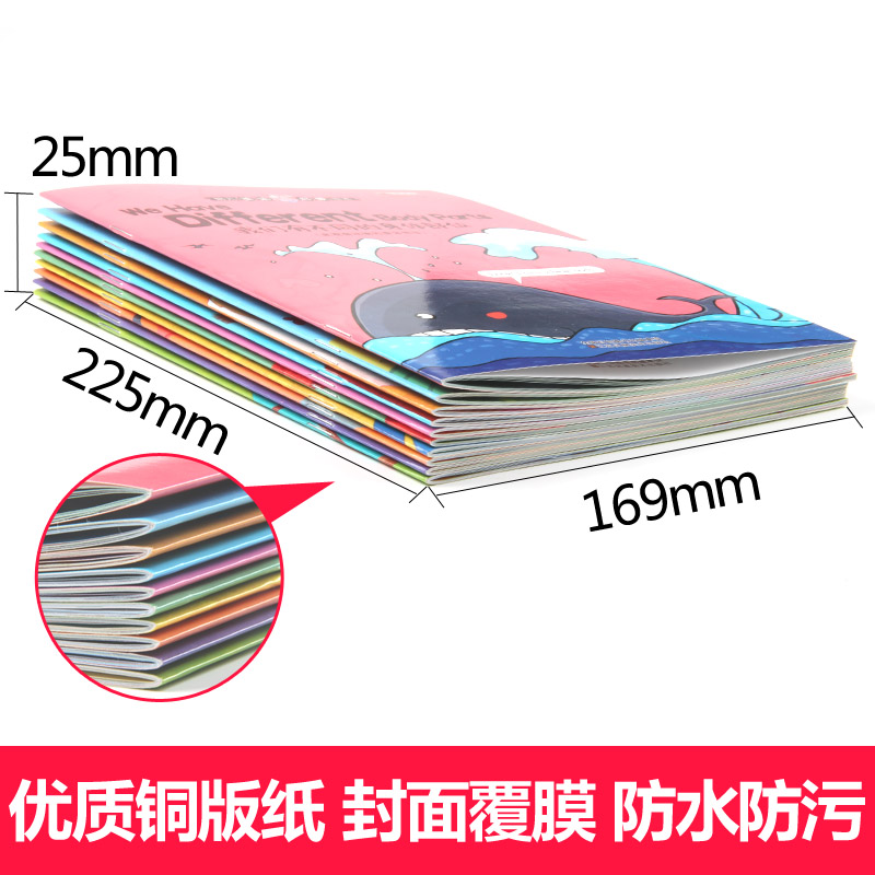 [正版]英语绘本小学三年级课外阅读10册 英文绘本 小学生一二年级和四年级儿童英语分级启蒙幼儿有声 零基础故事书3年级高清大图