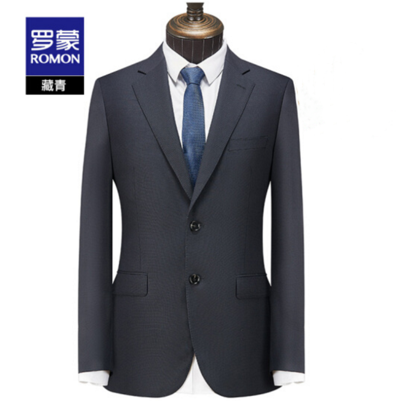 罗蒙(ROMON)外套西服 全羊毛 男女同款 LB6001A/MTPZ-4 定制款