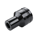 Changlu/长鹿1寸套筒25mm大风炮用六角17-29mm拆四角螺栓风动气动 【17mm(四方)】 黑色 17mm(四方)